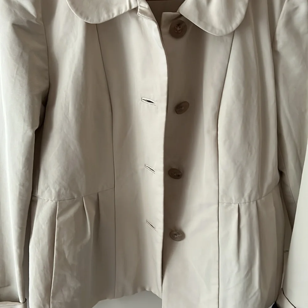 J. Crew Tan Coat - Picture 4 of 5